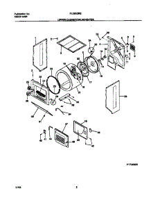 02 - P17u0020 Dry Cab,Drm,Htr parts for Frigidaire Washer Dryer Combo FLXE52RBT8 from AppliancePartsPros.com