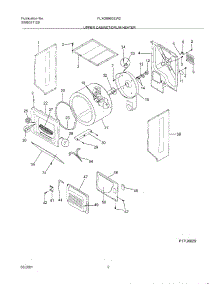 03 - Dry Cab,Drm,Htr parts for Frigidaire Washer Dryer Combo FLXG8960EW2 from AppliancePartsPros.com