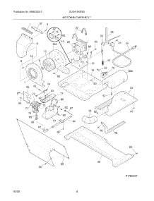 05 - Motor / Blower / Belt parts for Frigidaire Washer Dryer Combo GLGH1642FS3 from AppliancePartsPros.com