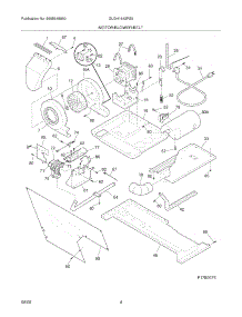 05 - Motor / Blower / Belt parts for Frigidaire Washer Dryer Combo GLGH1642FS5 from AppliancePartsPros.com