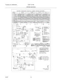14 - Wiring Diagram parts for Frigidaire Washer Dryer Combo GCET1031FS0 from AppliancePartsPros.com