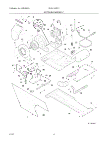 05 - Motor / Blower / Belt parts for Frigidaire Washer Dryer Combo GLGH1642FS1 from AppliancePartsPros.com