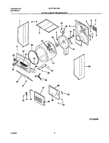 03 - Dry Cab,Drm,Htr parts for Frigidaire Washer Dryer Combo GLGT1041AS0 from AppliancePartsPros.com