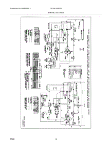 14 - Wiring Diagram parts for Frigidaire Washer Dryer Combo GLGH1642FS3 from AppliancePartsPros.com