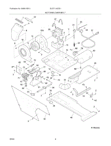 05 - Motor / Blower / Belt parts for Frigidaire Washer Dryer Combo GLGT1142CS1 from AppliancePartsPros.com
