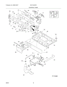 07 - Control Panel parts for Frigidaire Washer Dryer Combo GLEH1642DS1 from AppliancePartsPros.com