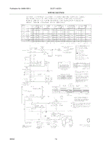 14 - Wiring Diagram parts for Frigidaire Washer Dryer Combo GLGT1142CS1 from AppliancePartsPros.com