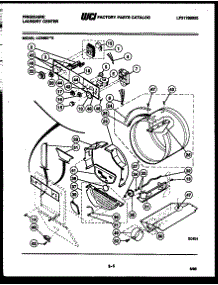 03 - Console, Control And Drum parts for Frigidaire Washer Dryer Combo LC248DH5 from AppliancePartsPros.com