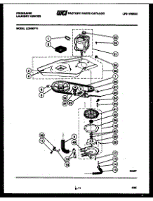 06 - Washer Drive System And Pump parts for Frigidaire Washer Dryer Combo LC248DH5 from AppliancePartsPros.com