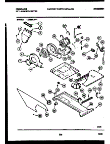 03 - Motor, Blower And Cabinet Parts parts for Frigidaire Washer Dryer Combo LCE852LW1 from AppliancePartsPros.com