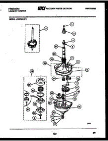 07 - Transmission Parts parts for Frigidaire Washer Dryer Combo LCE752LW2 from AppliancePartsPros.com