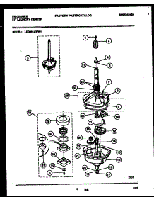 07 - Transmission Parts parts for Frigidaire Washer Dryer Combo LCG901ADD1 from AppliancePartsPros.com