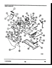 03 - Motor, Blower And Cabinet Parts parts for Frigidaire Washer Dryer Combo LCG731LW0 from AppliancePartsPros.com