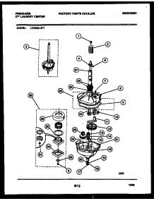 07 - Transmission Parts parts for Frigidaire Washer Dryer Combo LCE852LW1 from AppliancePartsPros.com
