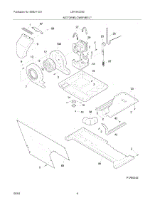 05 - Motor / Blower / Belt parts for Frigidaire Washer Dryer Combo LEH1642DS0 from AppliancePartsPros.com