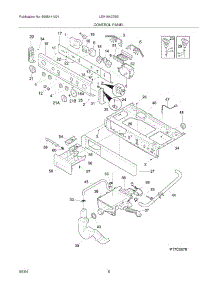 07 - Control Panel parts for Frigidaire Washer Dryer Combo LEH1642DS0 from AppliancePartsPros.com
