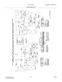 13 - Wiring Diagram parts for Frigidaire Washer Dryer Combo LEH1642DS0 from AppliancePartsPros.com