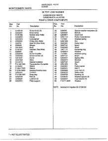 28` Top Load / Pump / Drive Components Page 2 parts for Frigidaire Washer 6308A from AppliancePartsPros.com