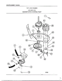 Washer Drive System / Pump parts for Frigidaire Washer 6507-87C from AppliancePartsPros.com