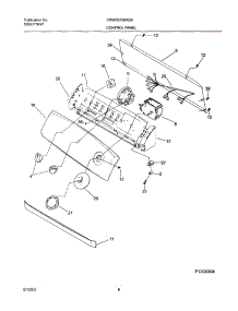 09 - Control Panel parts for Frigidaire Washer CRWS5700AS0 from AppliancePartsPros.com