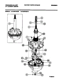 07 - Transmission parts for Frigidaire Washer Dryer Combo FLSE72GCS0 from AppliancePartsPros.com