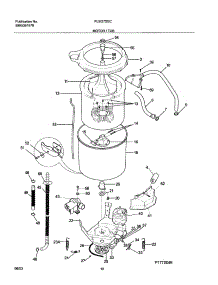 11 - Motor / Tub parts for Frigidaire Washer Dryer Combo FLSG72GCSC from AppliancePartsPros.com