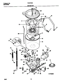 06 - Motor / Tub parts for Frigidaire Washer Dryer Combo FLSG72GCT5 from AppliancePartsPros.com