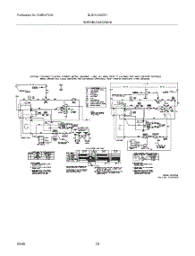12 - Wiring Diagram parts for Frigidaire Washer Dryer Combo GLGH1642DS1 from AppliancePartsPros.com