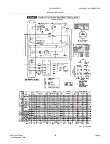 13 - Wiring Diagram parts for Frigidaire Washer Dryer Combo GLGH1642DS1 from AppliancePartsPros.com