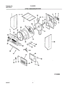 03 - Dry Cab,Drm,Htr parts for Frigidaire Washer Dryer Combo FLXG52RBT9 from AppliancePartsPros.com