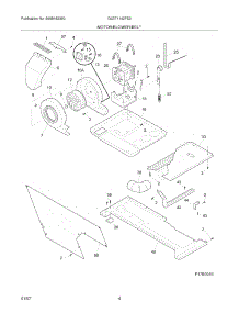 05 - Motor / Blower / Belt parts for Frigidaire Washer Dryer Combo GLET1142FS0 from AppliancePartsPros.com