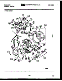 04 - Console, Control And Drum parts for Frigidaire Washer Dryer Combo LC120FH1 from AppliancePartsPros.com