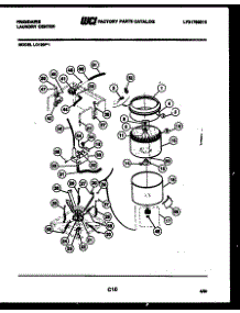 06 - Tubs, Water Valve And Lid Switch parts for Frigidaire Washer Dryer Combo LC120FH1 from AppliancePartsPros.com