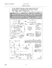 14 - Wiring Diagram parts for Frigidaire Washer Dryer Combo GLGT1031FS5 from AppliancePartsPros.com