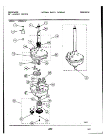 07 - Transmission Parts parts for Frigidaire Washer Dryer Combo LCE462AL1 from AppliancePartsPros.com