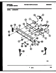 04 - Console And Control Parts parts for Frigidaire Washer Dryer Combo LCE702ADD1 from AppliancePartsPros.com