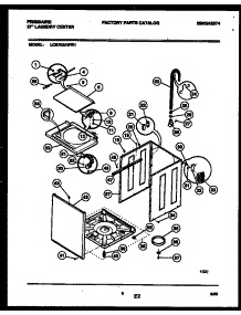 05 - Cabinet Parts parts for Frigidaire Washer Dryer Combo LCE702ADD1 from AppliancePartsPros.com