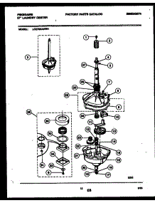 07 - Transmission Parts parts for Frigidaire Washer Dryer Combo LCE702ADD1 from AppliancePartsPros.com