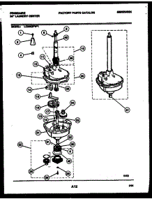 07 - Transmission Parts parts for Frigidaire Washer Dryer Combo LCE462PL1 from AppliancePartsPros.com