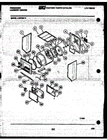 02 - Cabinet And Component Parts parts for Frigidaire Washer Dryer Combo LCE732LL0 from AppliancePartsPros.com