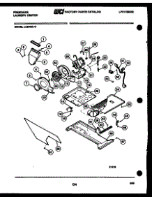 03 - Motor And Blower Parts parts for Frigidaire Washer Dryer Combo LCE732LL0 from AppliancePartsPros.com