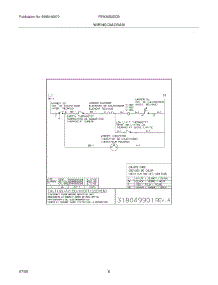 06 - Wiring Diagram parts for Frigidaire Warming Drawer FEW30S2DCB from AppliancePartsPros.com