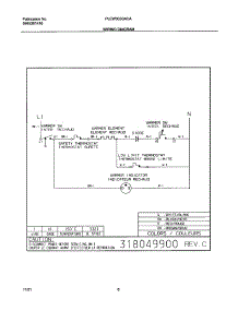 06 - Wiring Diagram parts for Frigidaire Warming Drawer PLEW30S3ACA from AppliancePartsPros.com