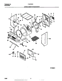02 - Upper Cabinet / Drum / Heater parts for Frigidaire Washer Dryer Combo FLSG72GCT3 from AppliancePartsPros.com