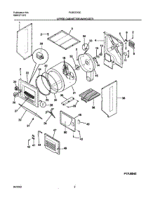 03 - Dry Cab,Drm,Htr parts for Frigidaire Washer Dryer Combo FLSG72GCTB from AppliancePartsPros.com