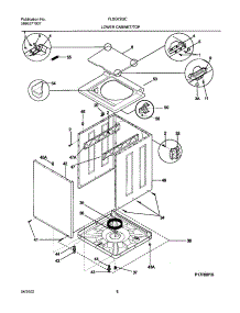 09 - Wshr Cab,Top parts for Frigidaire Washer Dryer Combo FLSG72GCTB from AppliancePartsPros.com