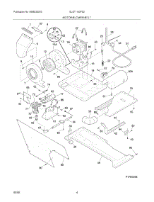 05 - Motor / Blower / Belt parts for Frigidaire Washer Dryer Combo GLGT1142FS2 from AppliancePartsPros.com