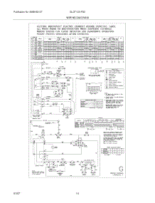 14 - Wiring Diagram parts for Frigidaire Washer Dryer Combo GLGT1031FS0 from AppliancePartsPros.com