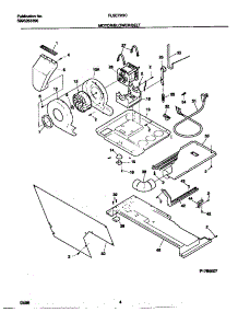 03 - Motor / Blower / Belt parts for Frigidaire Washer Dryer Combo FLSE72GCT2 from AppliancePartsPros.com