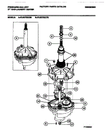 07 - Transmission parts for Frigidaire Washer Dryer Combo FLSG72GCS0 from AppliancePartsPros.com